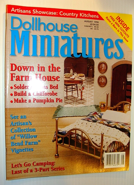 Dollhouse Miniatures, August 1998 - Down in the Farm House