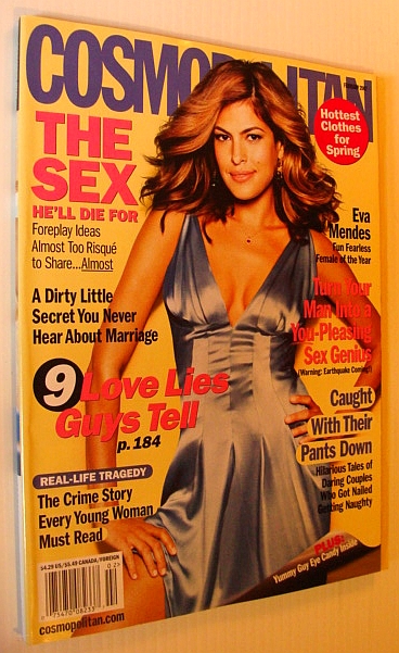 Cosmopolitan Magazine, February 2007 - Eva Mendes Cover