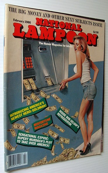 National Lampoon Magazine, February 1986 - The Big Money and Other Sexy Subjects Issue