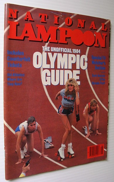National Lampoon Magazine, August 1984 - The Unofficial 1984 Olympic Guide