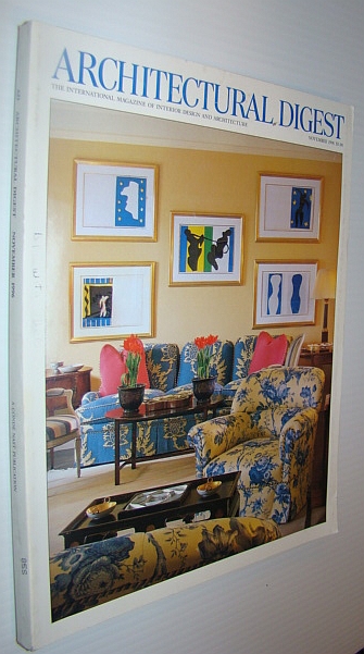 Architectural Digest Magazine, November 1996