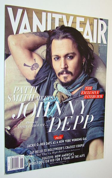 Image for Vanity Fair Magazine, January 2011 - Johnny Depp Cover Vanity Fair Magazine, January 2011 - Johnny Depp Cover