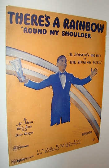 There's A Rainbow 'Round My Shoulder - Sheet Music for Vocal and Piano Plus Ukulele Chords