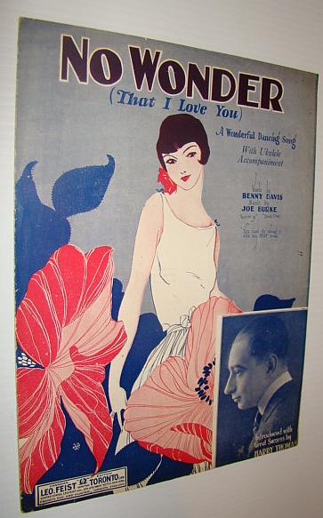 No Wonder (That I Love You) - Sheet Music for Vocal and Piano with Ukulele Chords