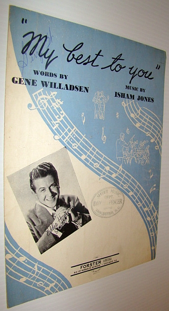 Image for My Best to You - Sheet Music for Piano and Voice with Guitar Chords My Best to You - Sheet Music for Piano and Voice with Guitar Chords