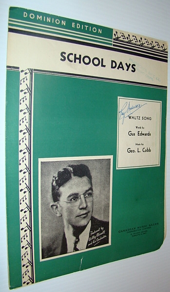 School Days - When We Were a Couple of Kids - Waltz Music: Sheet Music for Voice and Piano