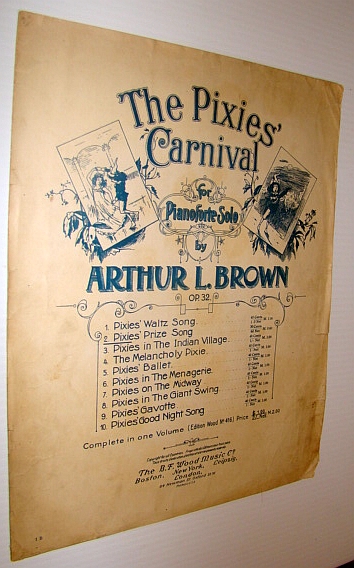 The Pixies' Prize Song - Sheet Music for Pianoforte Solo
