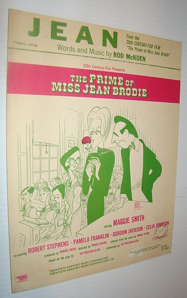 Jean - Sheet Music for Piano and Voice - From the 20th Century Fox Film 