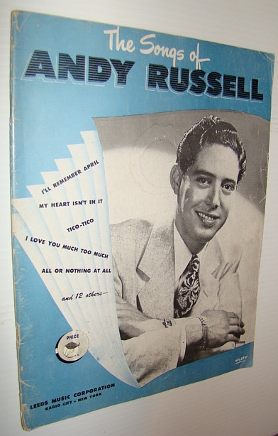 The Songs of Andy Russell - Sheet Music for Voice and Piano with Chords