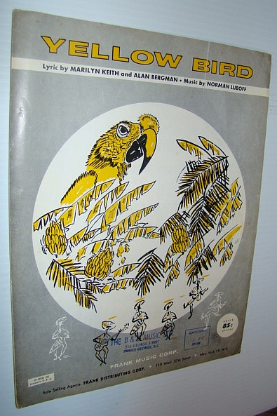 Yellow Bird - Sheet Music for Piano and Voice with Chords