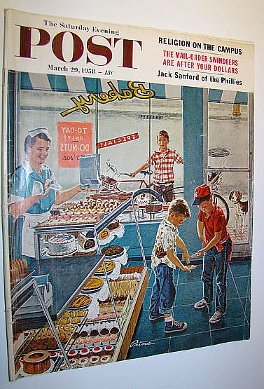 The Saturday Evening Post, March 29, 1958 - Architect Royal Barry Wills / Pitcher Jack Sanford