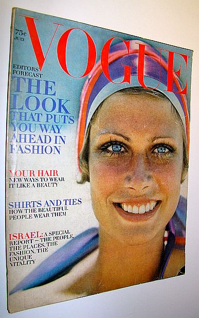 Vogue Incorporating Vanity Fair (US), July, 1969 - The Look That Puts You Way Ahead in Fashion / Special Israel Report - Featuring Daliah Lavi