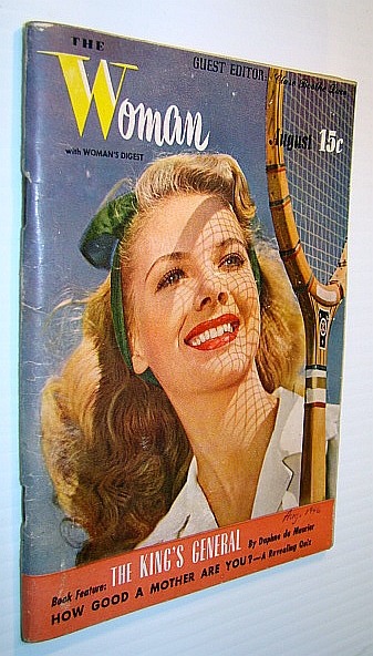 Image for The Woman with Woman's Digest - A Digest Magazine for the Modern Woman, Vol. XVII No. 2, August, 1946 - Barbara Lawrence Cover Photo / Mary Roberts Rinehard The Woman with Woman's Digest - A Digest Magazine for the Modern Woman, Vol. XVII No. 2, August, 1946 - Barbara Lawrence Cover Photo / Mary Roberts Rinehard