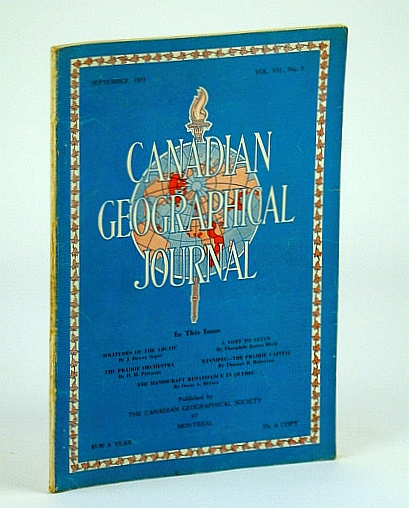 Image for Canadian Geographical Journal, September (Sept.) 1933, Vol VII, No. 3 - A Visit to Satan at Sheikh Adi Canadian Geographical Journal, September (Sept.) 1933, Vol VII, No. 3 - A Visit to Satan at Sheikh Adi