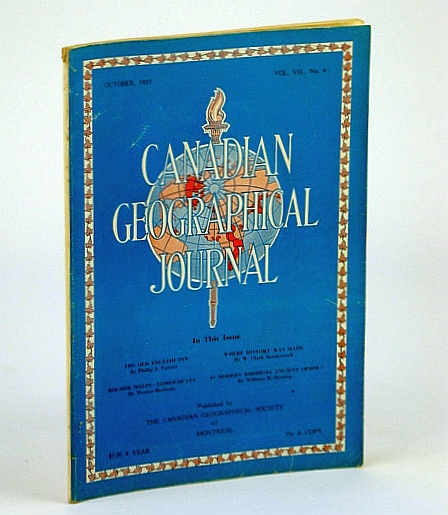 Image for Canadian Geographical Journal, October (Oct.) 1933, Vol VII, No. 4 - Is Modern Rhodesia Ancient Ophir Canadian Geographical Journal, October (Oct.) 1933, Vol VII, No. 4 - Is Modern Rhodesia Ancient Ophir