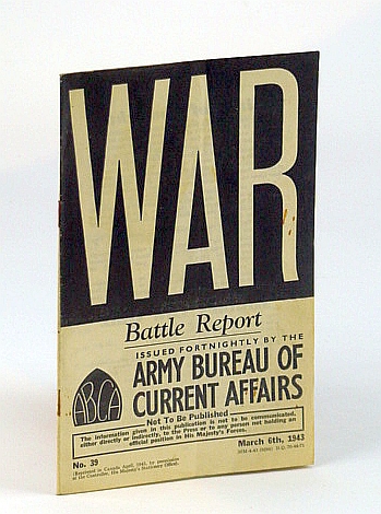 WAR: Report on Airborne Mission in North Africa. No. 39, March (Mar.) 6th, 1943