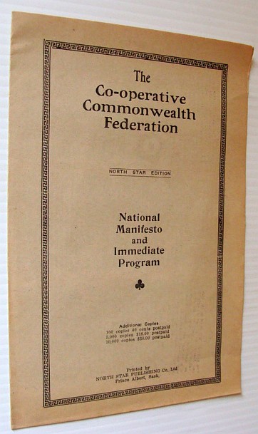 National Manifesto and Immediate Program