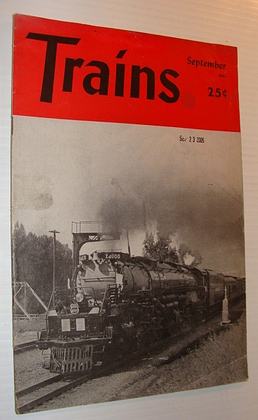 Trains Magazine, September 1944, Vol. 4, No. 8