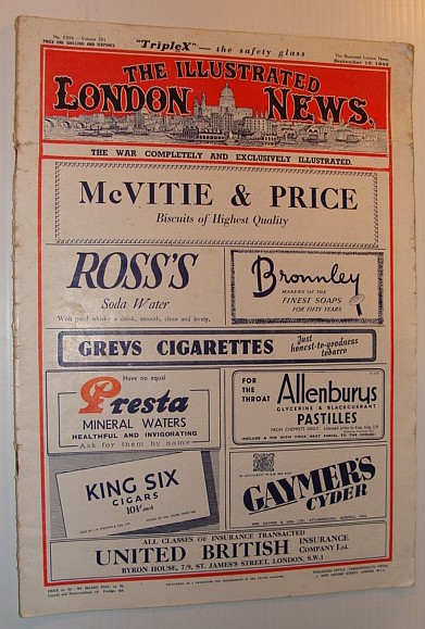 The Illustrated London News, September 19, 1942 - Mass Production of U-Boats