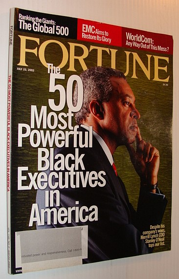 Fortune Magazine, July 22, 2002 - 50 Most Powerful Black Executives