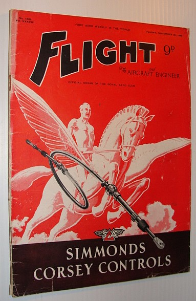 Flight and The Aircraft Engineer Magazine, 28 November 1940, No. 1666, Vol. XXXVIII