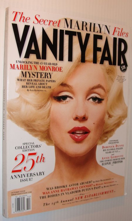Vanity Fair, October 2008 *Marilyn Monroe Cover*
