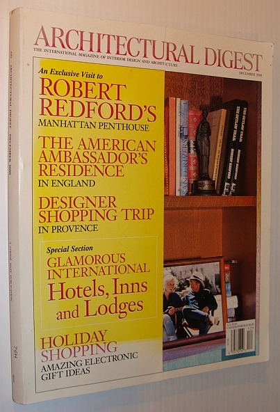Architectural Digest Magazine, December 2000 *Robert Redford's Manhattan Penthouse*
