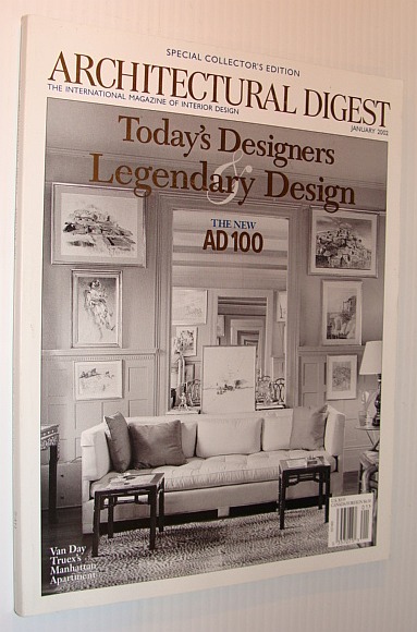 Architectural Digest Magazine, January 2002