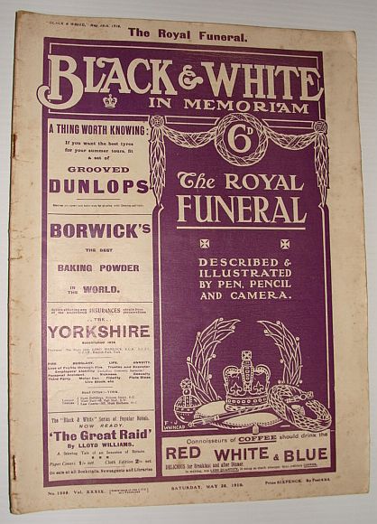 Black and White May 28, 1910 *In Memoriam: The Royal Funeral of King Edward VII*