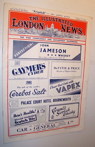 Image for The Illustrated London News, Saturday, January 23, 1943 - Eighth Army's Advance into Tripolitania The Illustrated London News, Saturday, January 23, 1943 - Eighth Army's Advance into Tripolitania