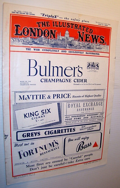 Image for The Illustrated London News, Saturday, June 5, 1943 - The War Completely and Exclusively Illustrated The Illustrated London News, Saturday, June 5, 1943 - The War Completely and Exclusively Illustrated
