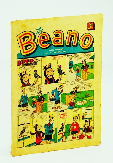 Image for The Beano, No. 1297 - May 27th, 1967 (Original British Comic) The Beano, No. 1297 - May 27th, 1967 (Original British Comic)