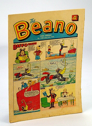 Image for The Beano, No. 1408 - July 12, 1969 (Original British Comic) The Beano, No. 1408 - July 12, 1969 (Original British Comic)