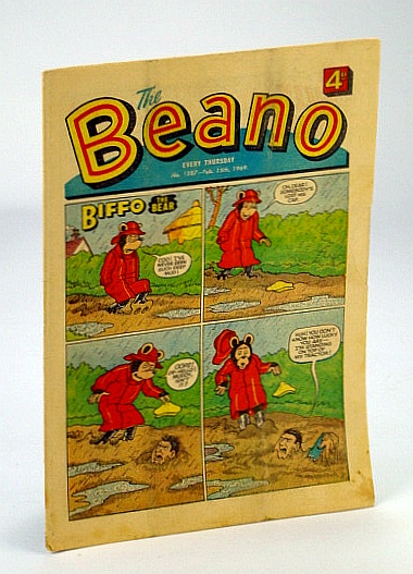 Image for The Beano, No. 1408 - February (Feb.) 15, 1969 (Original British Comic) The Beano, No. 1408 - February (Feb.) 15, 1969 (Original British Comic)