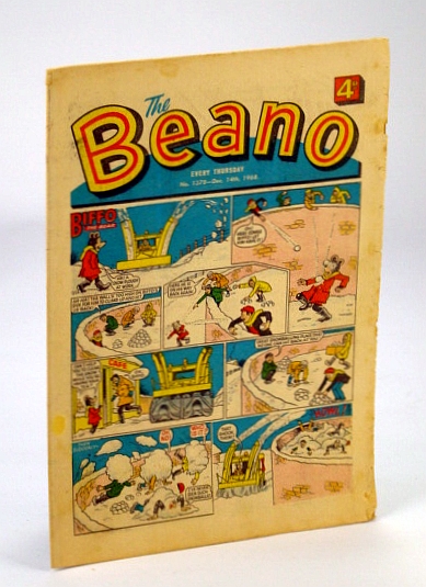 Image for The Beano, No. 1378 - December (Dec.) 14, 1968 (Original British Comic) The Beano, No. 1378 - December (Dec.) 14, 1968 (Original British Comic)