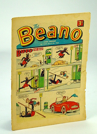 Image for The Beano, No. 1338 - 9 March (Mar.), 1968 (Original British Comic) The Beano, No. 1338 - 9 March (Mar.), 1968 (Original British Comic)