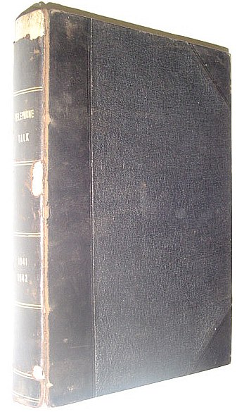 British Columbia Telephone Company (B.C. Tel./Telus) Telephone Talk: Bound Issues January/February 1941 Through November/December1942