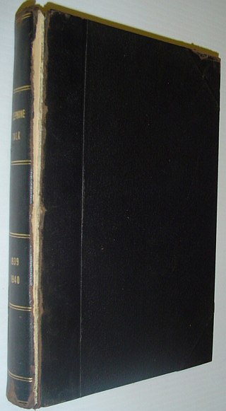 British Columbia Telephone Company (B.C. Tel./Telus) Telephone Talk: Bound Issues January/February 1939 Through November/December1940