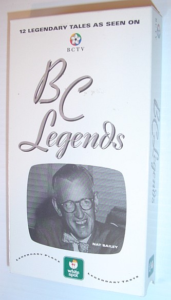 BC (British Columbia) Legends - 12 Legendary Tales as Seen on BCTV: VHS Video Tape in Case