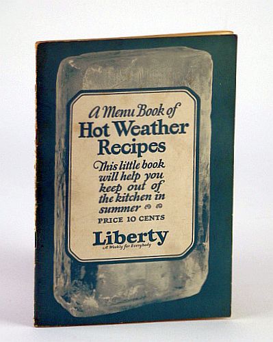 Image for A Menu Book of Hot Weather Recipes A Menu Book of Hot Weather Recipes