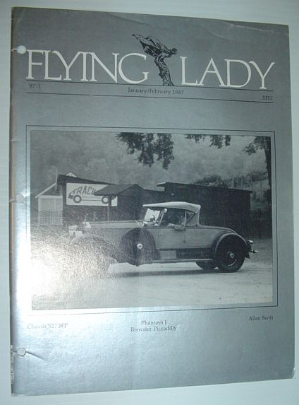 Flying Lady - The Periodical of the Rolls-Royce Owner's Club, Inc., January/February 1987