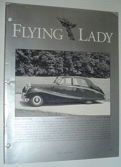 Flying Lady - The Periodical of the Rolls-Royce Owner's Club, Inc., March/April 1993