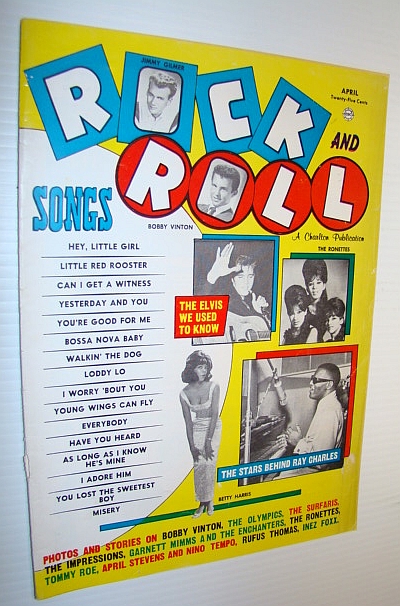 Rock and Roll Songs Magazine, April 1964 Vol. 9 No. 36