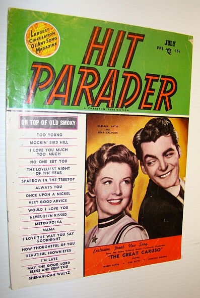 Hit Parader Magazine, July 1951 Vol. IX No. 8