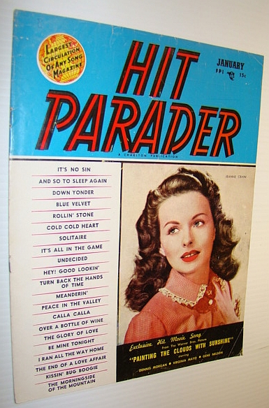 Hit Parader Magazine, January 1952 Vol. X No. 2