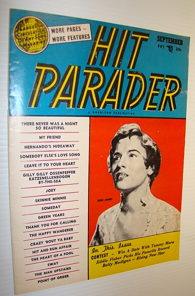 Hit Parader Magazine, September 1954 Vol. XII No. 10