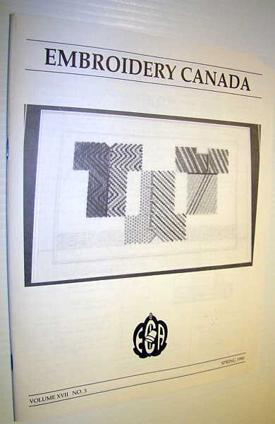 Embroidery Canada Magazine, Spring 1990