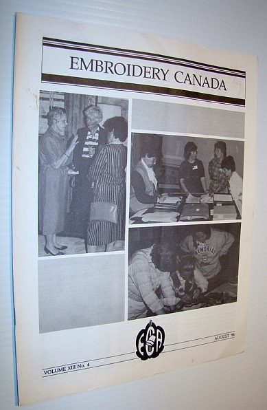 Embroidery Canada Magazine, August 1986