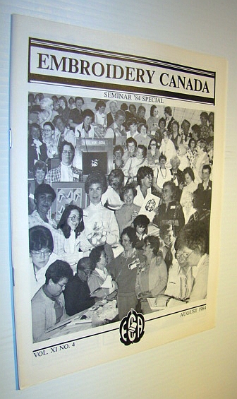 Embroidery Canada Magazine, August 1984