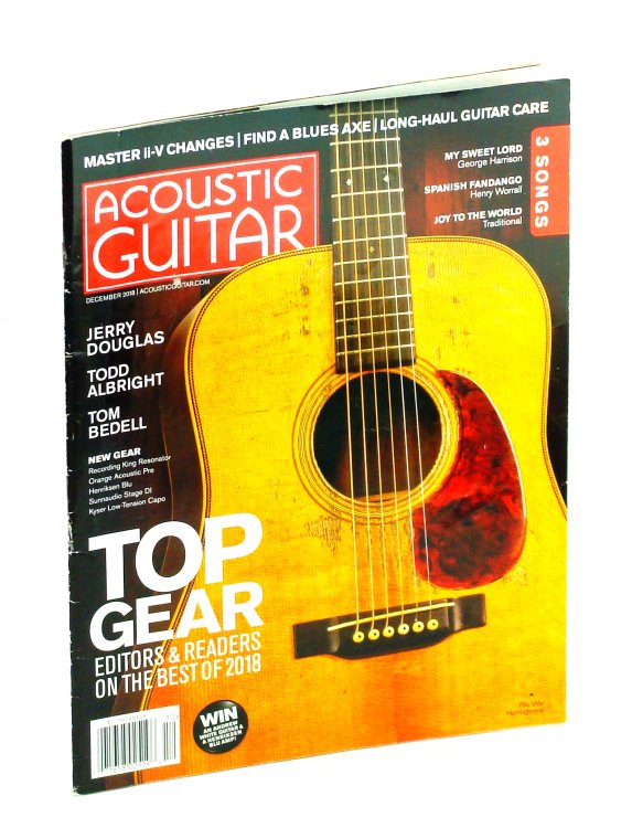 Image for Acoustic Guitar Magazine December 2018 Top Gear Best of 2018 Acoustic Guitar Magazine December 2018 Top Gear Best of 2018